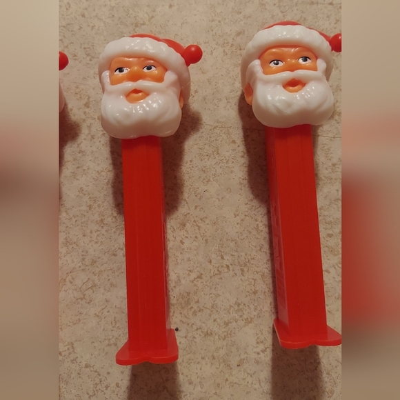 Pez vintage 1980's set of Santa Claus set of 4 - Picture 2 of 5